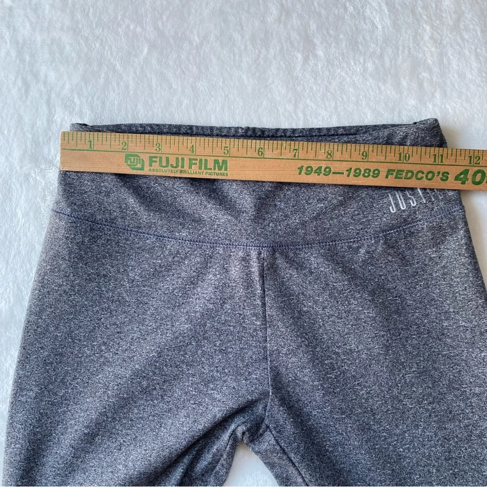 Justice‎ Active Leggings Gray Full length size 12 Kids
